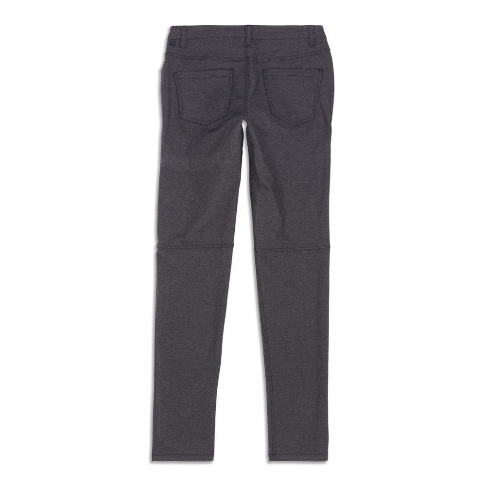 Lululemon Men’s Heathered Black ABC pant 32L x 34W